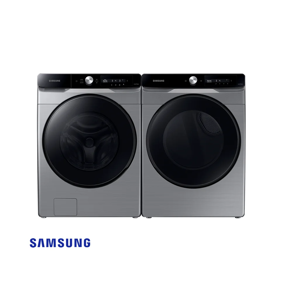 Combo Lavadora + Secadora de Gas Samsung 22 Kgs-48 Lbs Inverter